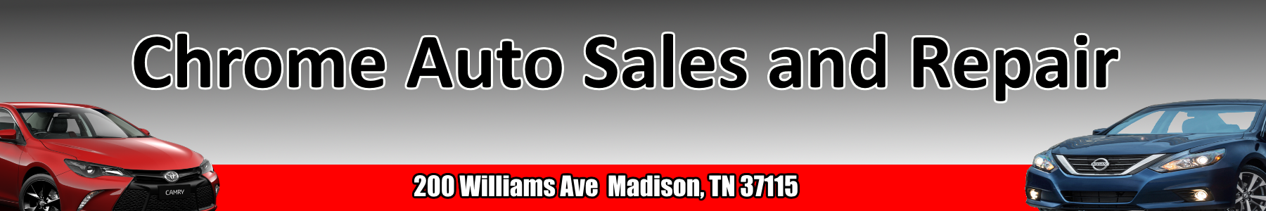 Chrome Auto Sales and Repair a Quality Used Car Dealer